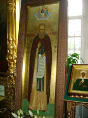 Храмовая икона преподобного Сергия Радонежского